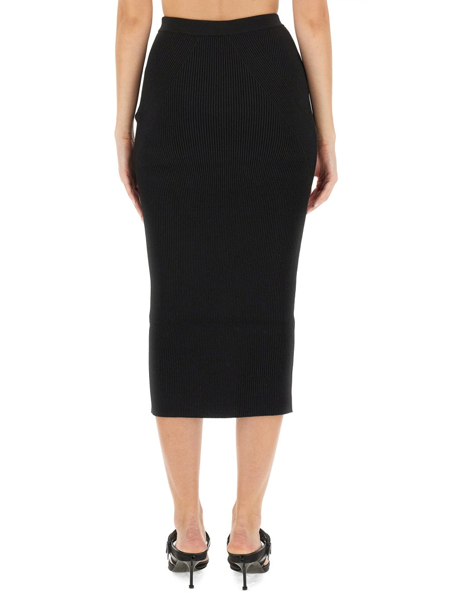 Alexander Mcqueen Women Knit Pencil Skirt ALEXANDER MCQUEEN