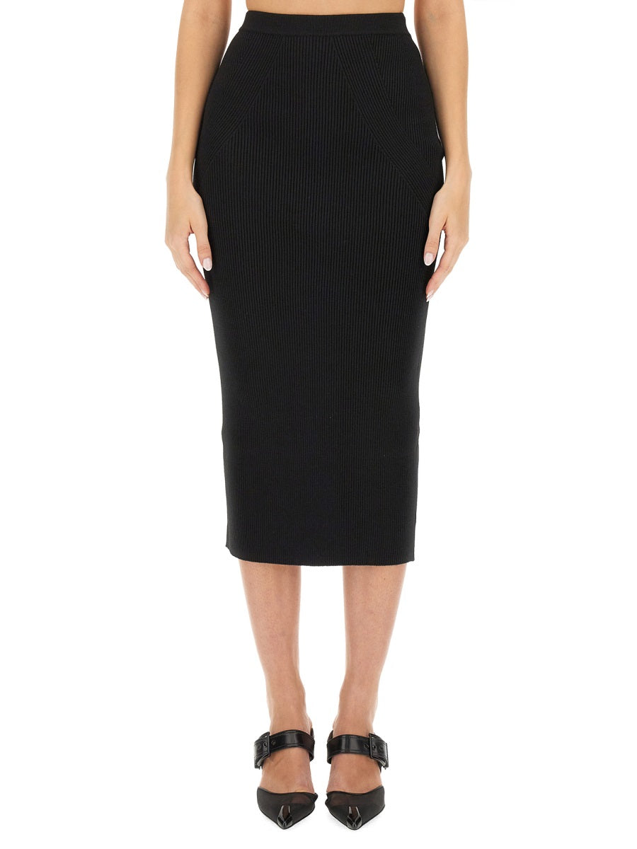 Alexander Mcqueen Women Knit Pencil Skirt ALEXANDER MCQUEEN
