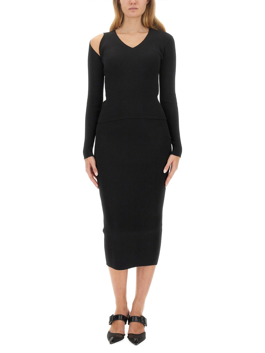 Alexander Mcqueen Women Knit Pencil Skirt ALEXANDER MCQUEEN