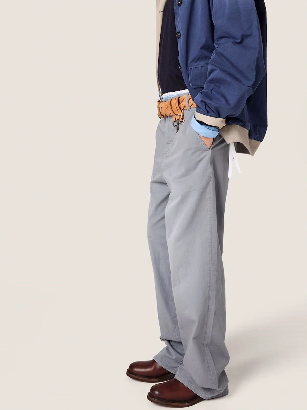 Miu Miu Women Cotton Pants MIU MIU