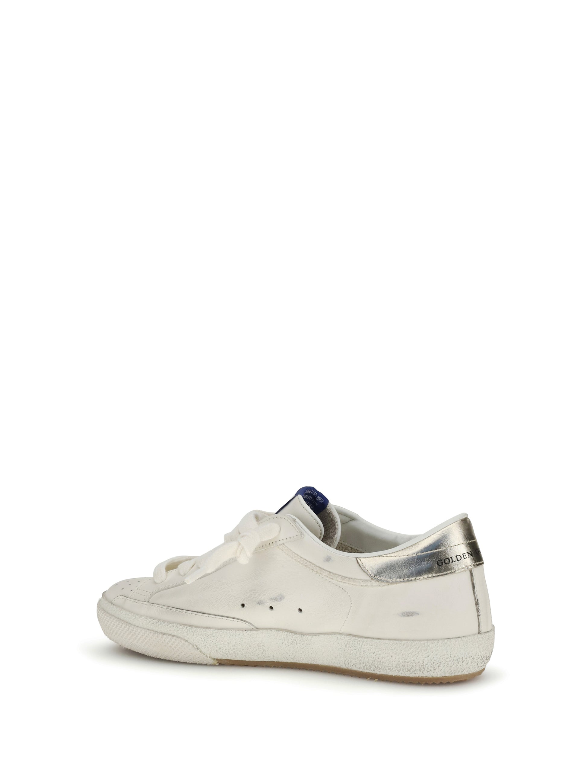Golden Goose Men Leather Super Star Sneakers GOLDEN GOOSE