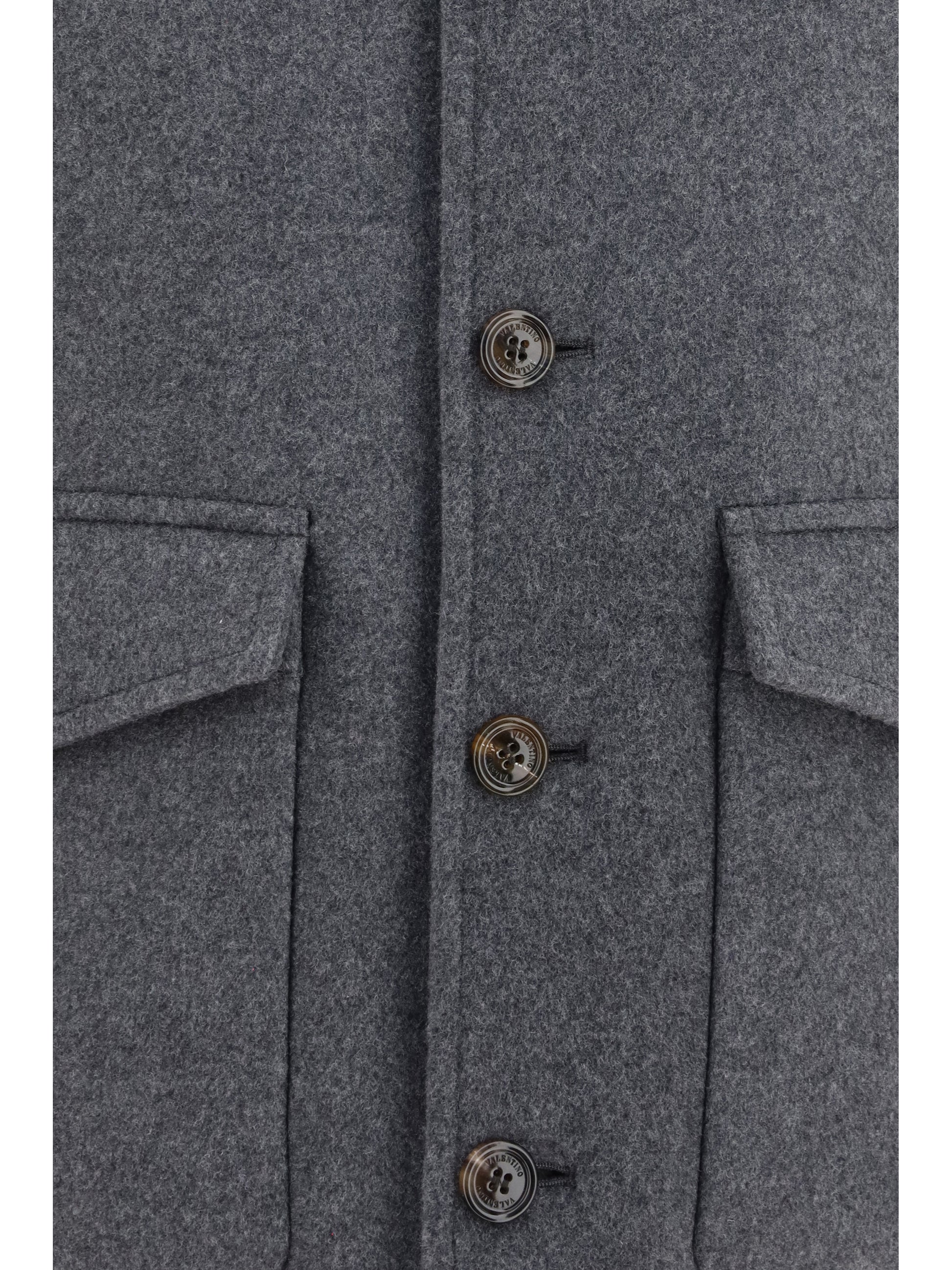 Valentino Men Wool And Cashmere Jacket VALENTINO