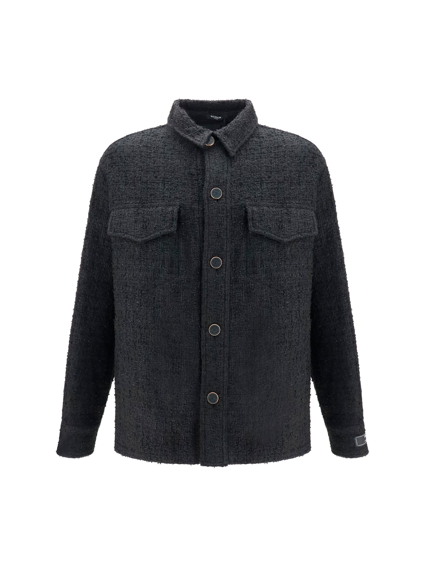 Balmain Men Tweed Buttoned Jacket BALMAIN