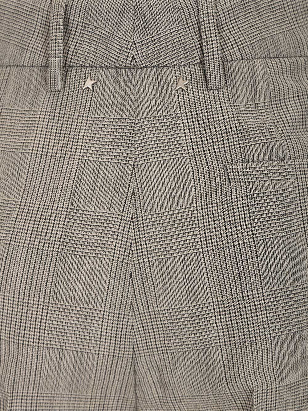 Golden Goose Women Oversized Prince Of Wales Trousers GOLDEN GOOSE