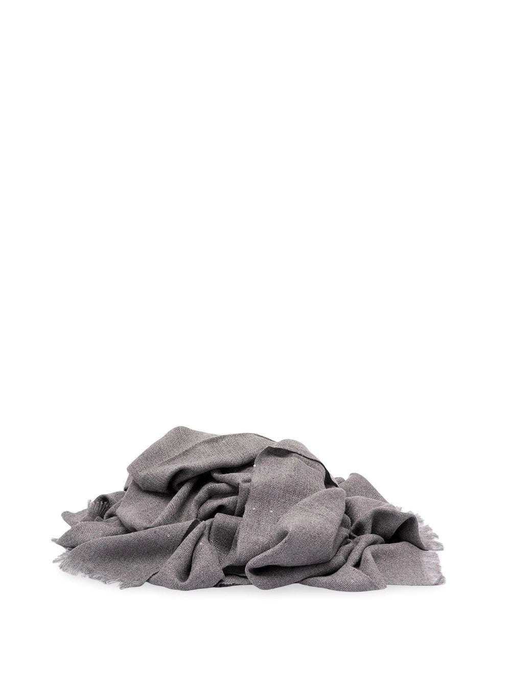 Brunello Cucinelli Women Cashmere And Silk `Diamond` Yarn Scarf BRUNELLO CUCINELLI