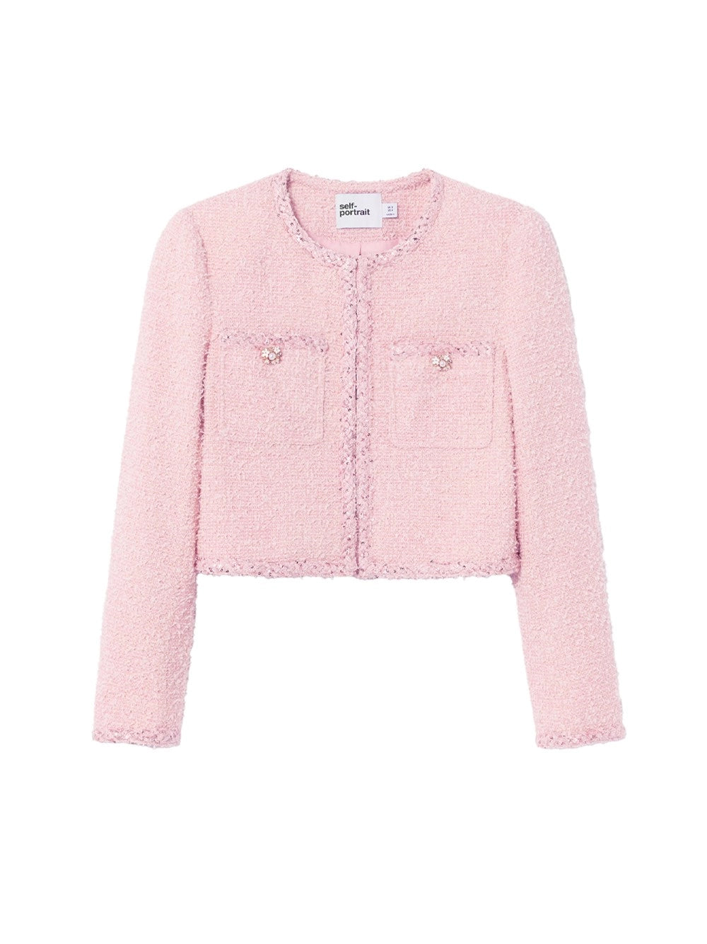 Self-Portrait Women Boucle Jacket SELF-PORTRAIT