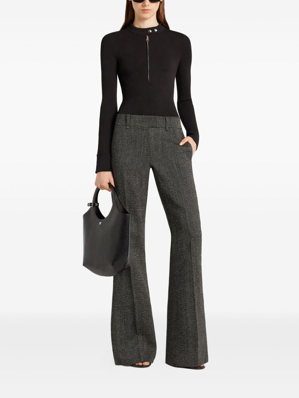 Courreges Women Wide-Leg Trousers COURREGES