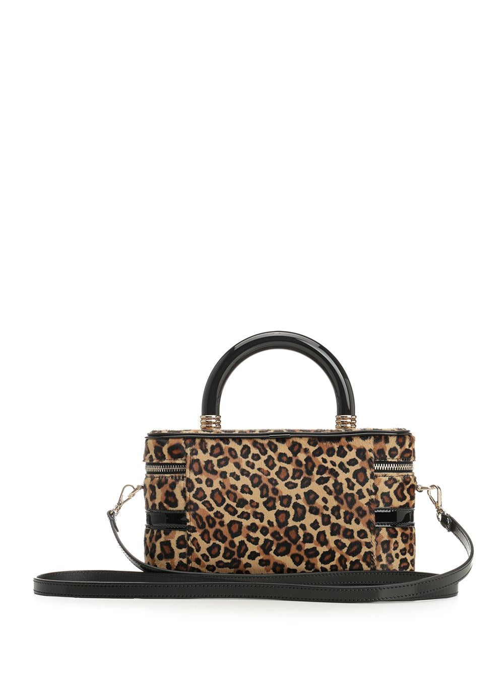 Roger Vivier Women Belle Vivier Leopard-Print Buckle Tote Bag ROGER VIVIER