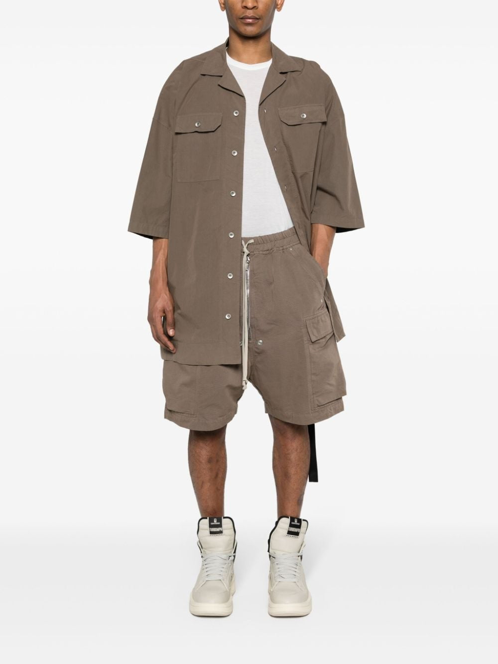 Rick Owens Drkshdw Men "Magnum Tommy" Shirt RICK OWENS