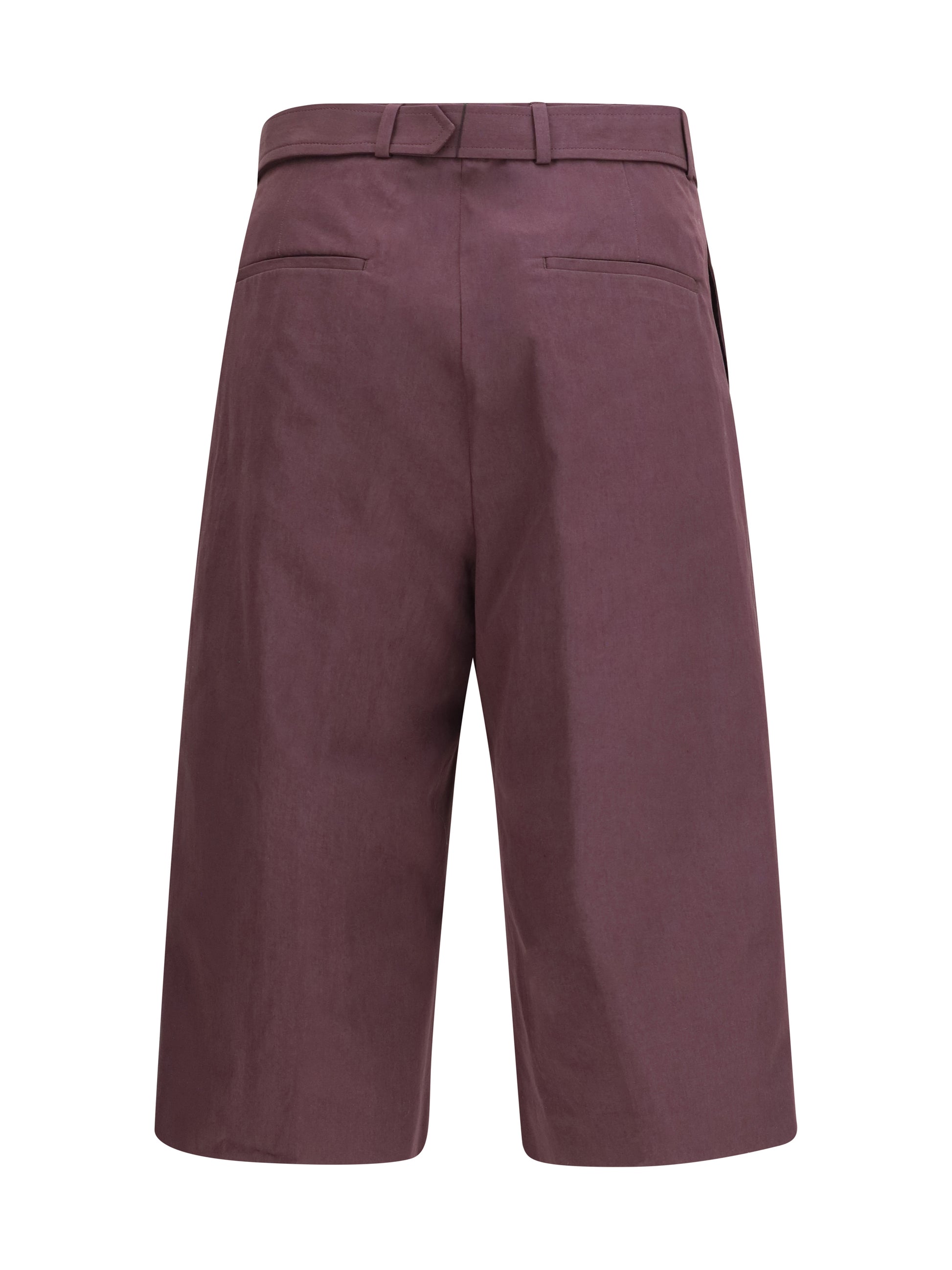 Dries Van Noten Men Cotton Poplin Shorts DRIES VAN NOTEN