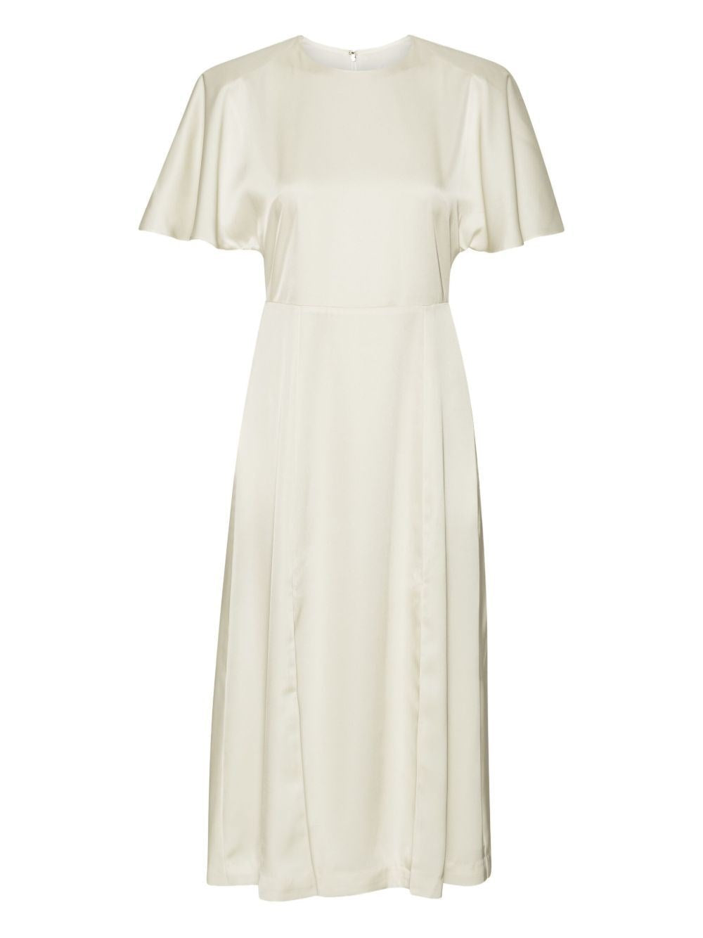 Rotate Women Shiny Satin Midi Dress ROTATE