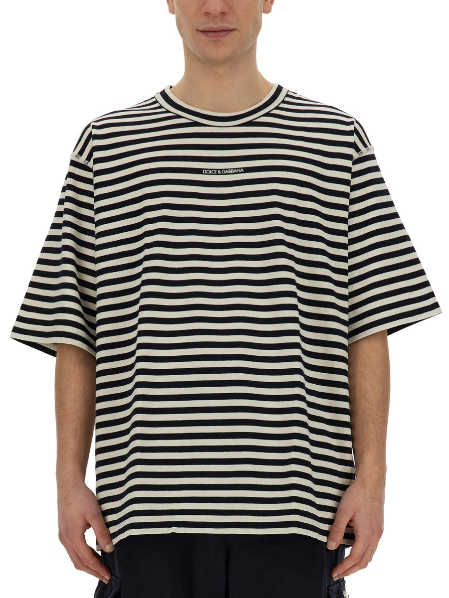 Dolce & Gabbana Men T-Shirt With Logo DOLCE & GABBANA