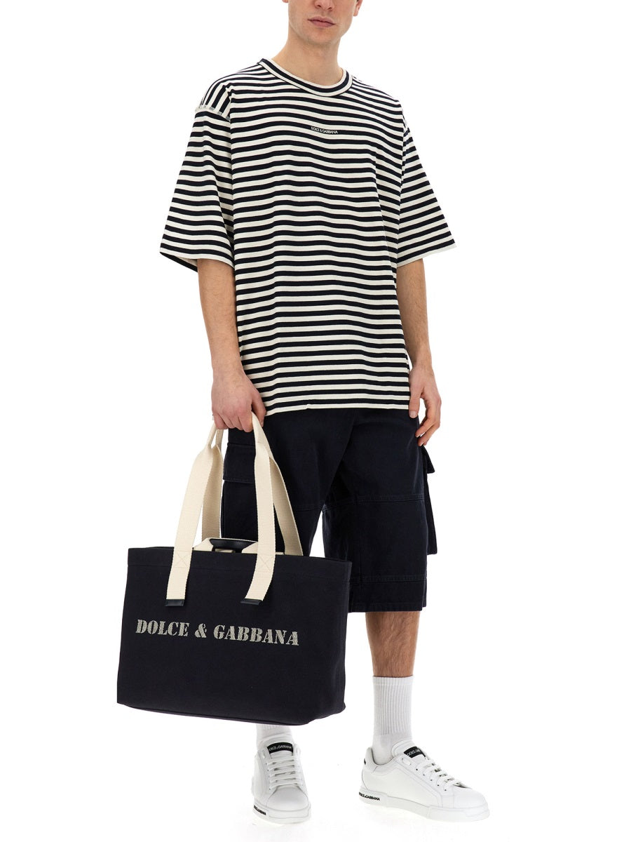 Dolce & Gabbana Men T-Shirt With Logo DOLCE & GABBANA