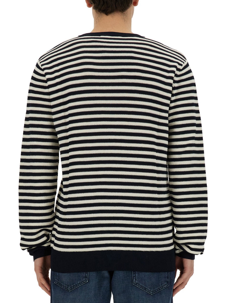 Dolce & Gabbana Men Jersey With Stripe Pattern DOLCE & GABBANA
