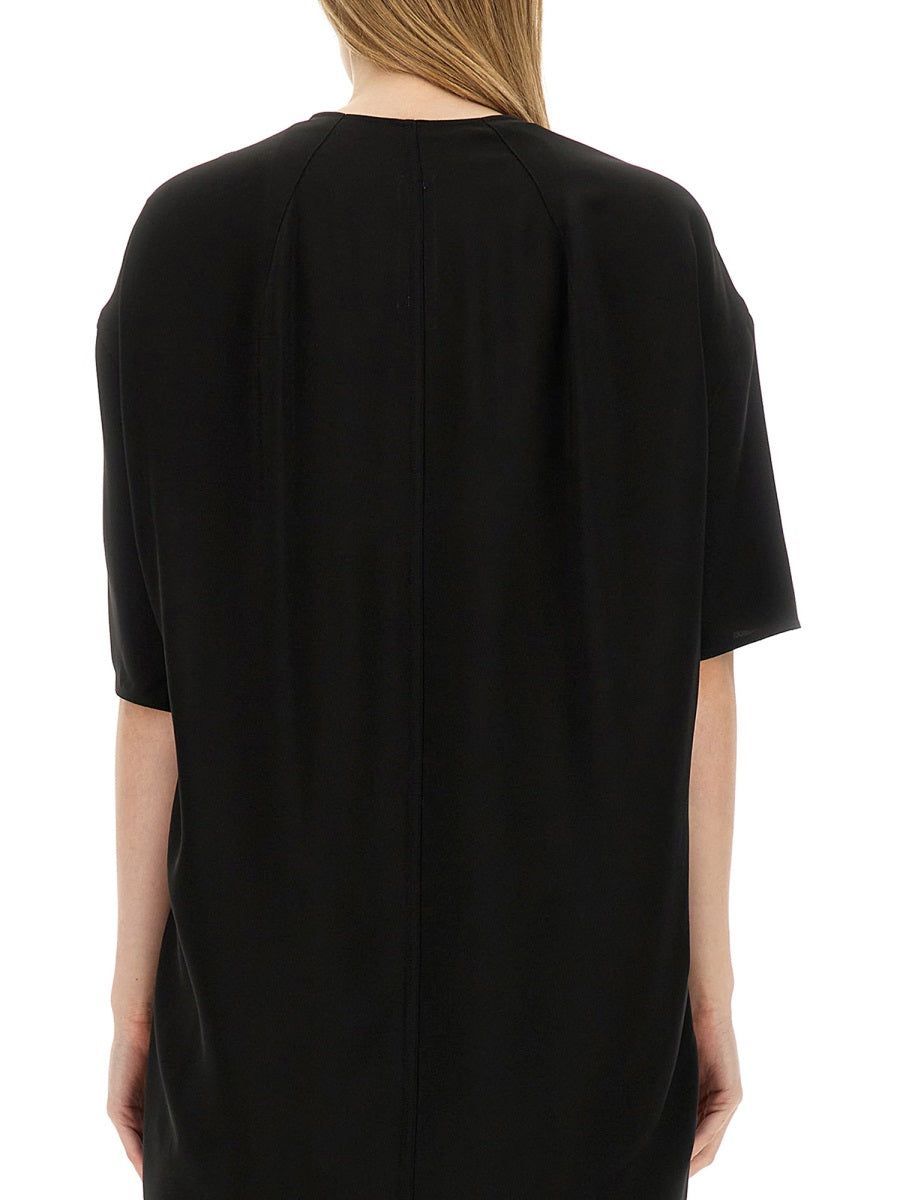 Rick Owens Women V-Neck T-Shirt RICK OWENS