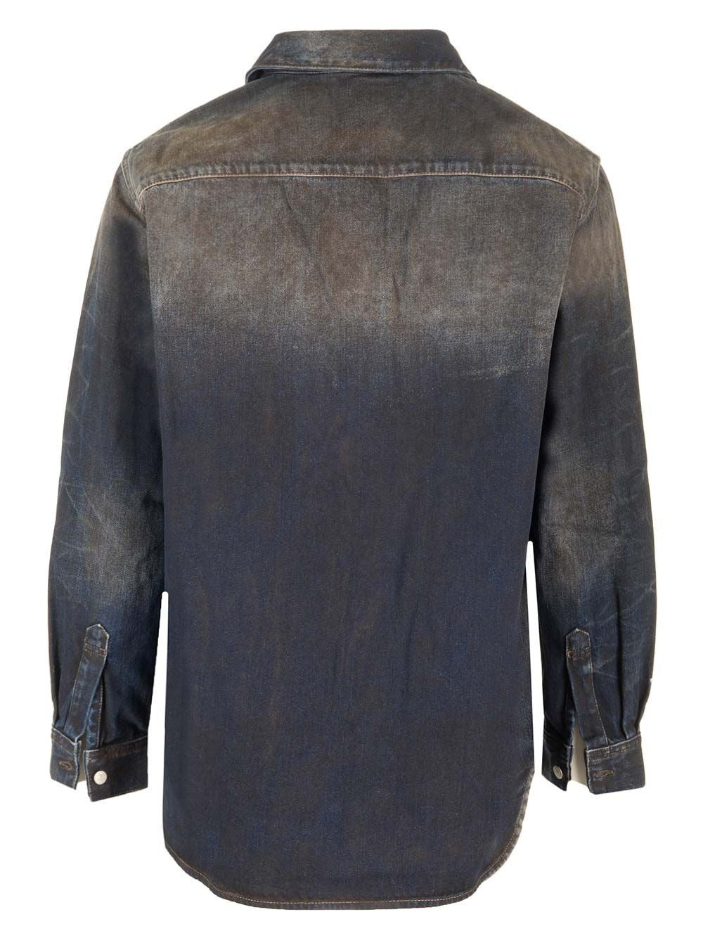 Acne Studios Men Relaxed Fit Denim Shirt ACNE STUDIOS