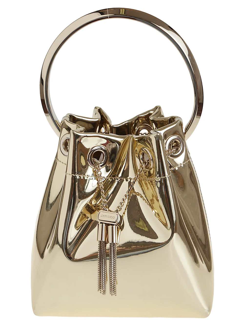 Jimmy Choo Women Jimmy Choo Bon Bon Drawstring Bucket Bag JIMMY CHOO
