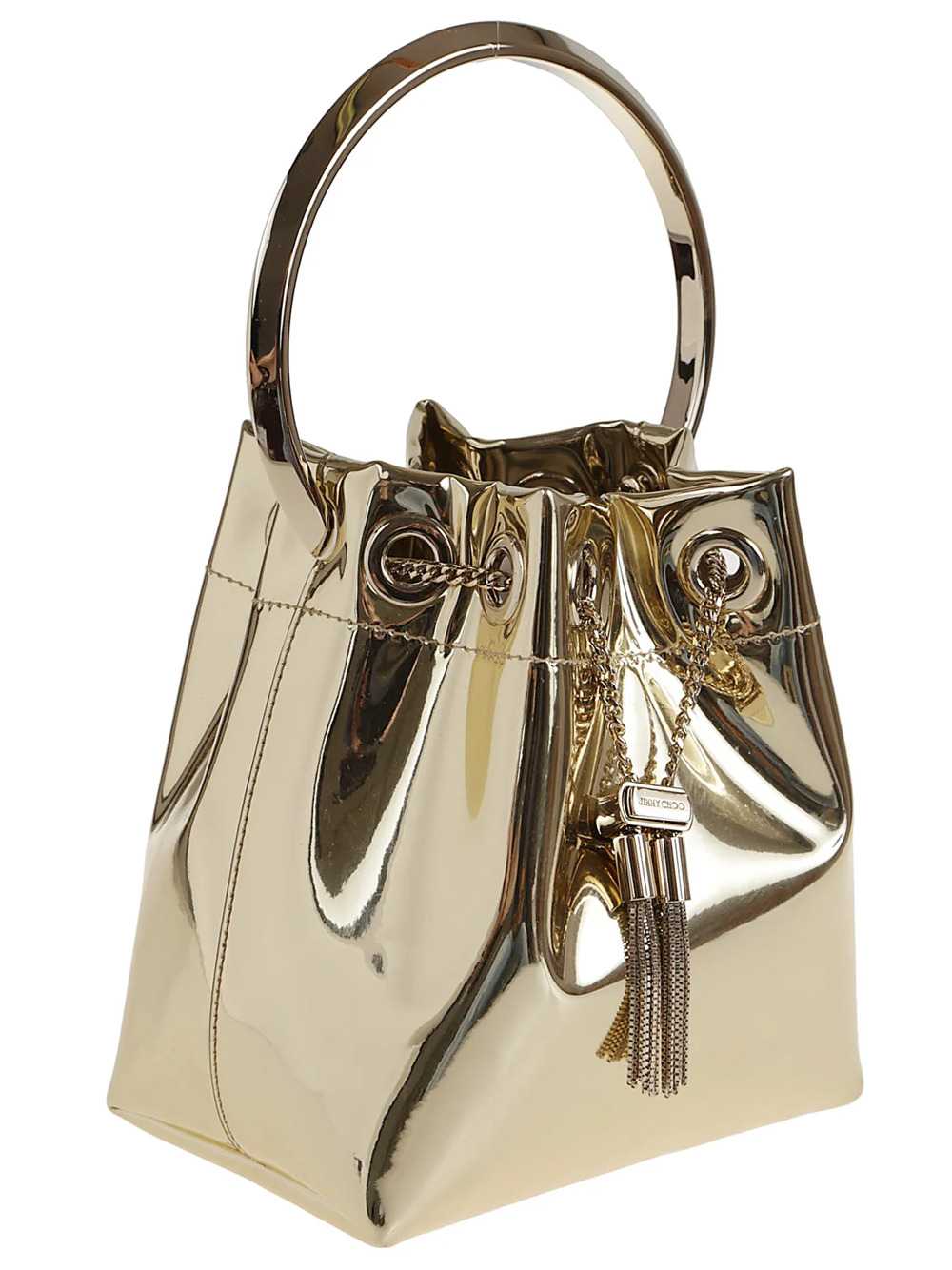 Jimmy Choo Women Jimmy Choo Bon Bon Drawstring Bucket Bag JIMMY CHOO