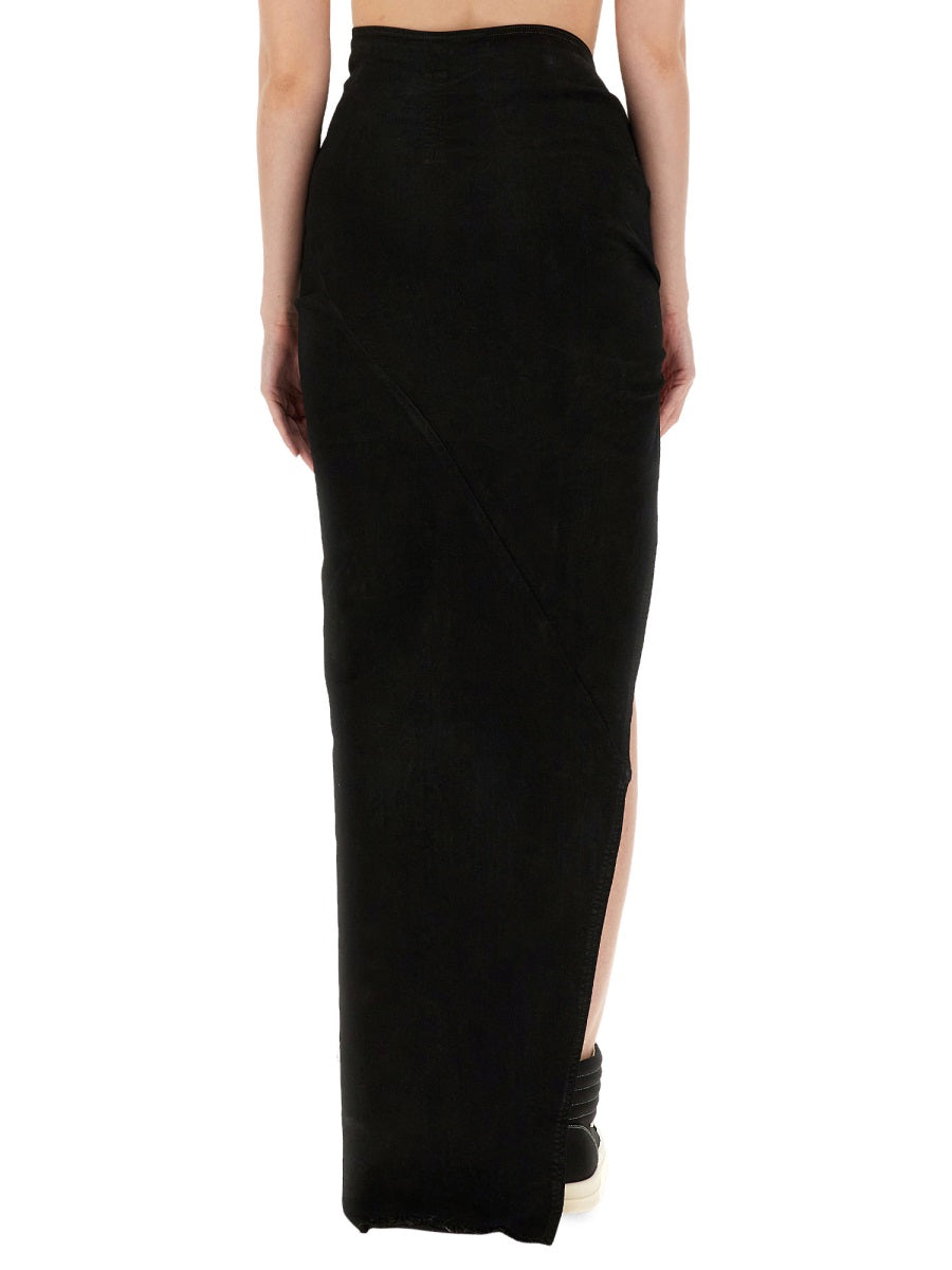 Rick Owens Drkshdw Women Long Skirt RICK OWENS