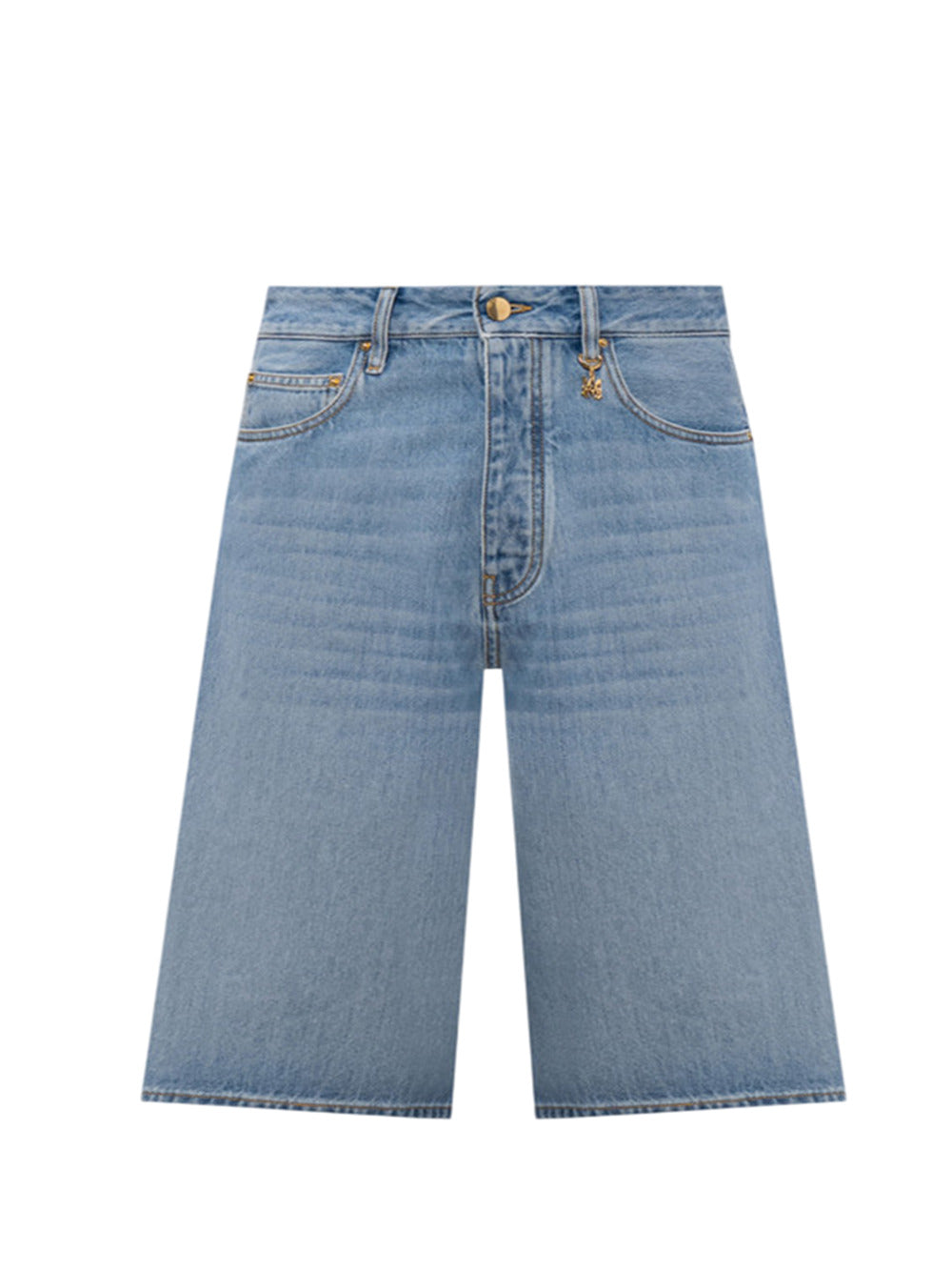 Amiri Women Knee-Length Denim Shorts AMIRI