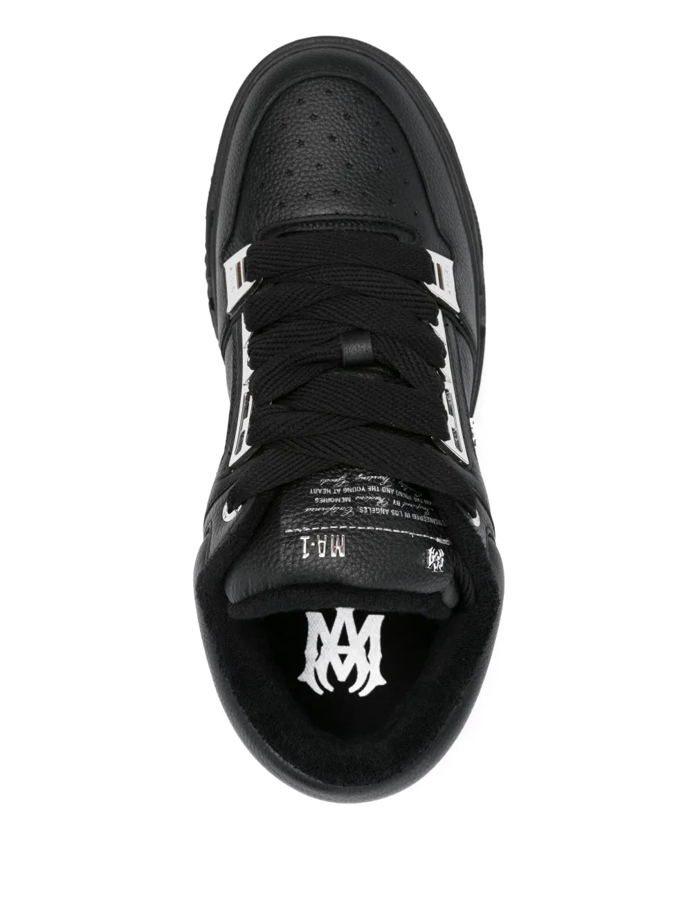 Amiri Men Leather Sneakers With Logo AMIRI