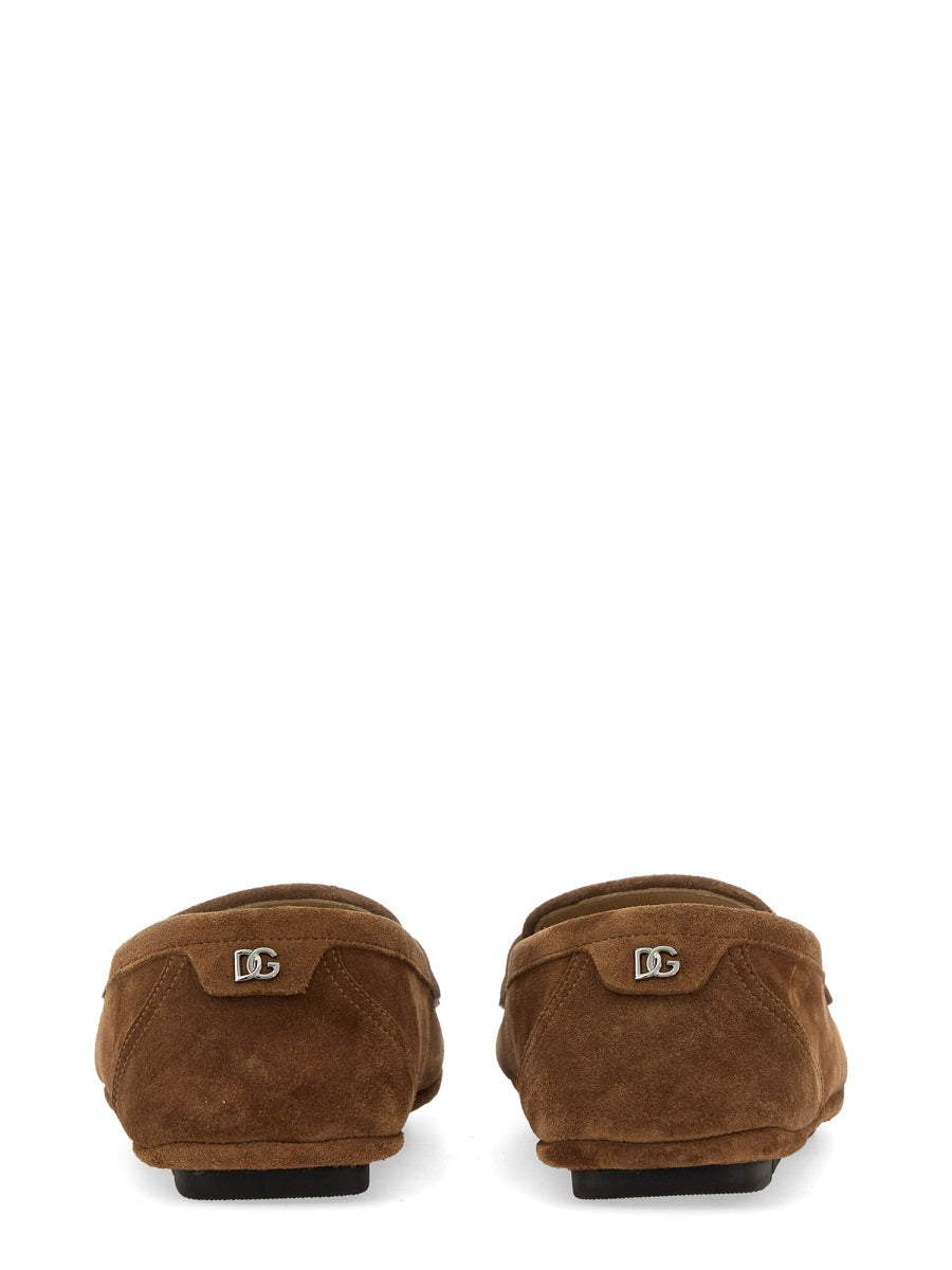 Dolce & Gabbana Men Leather Drivers DOLCE & GABBANA