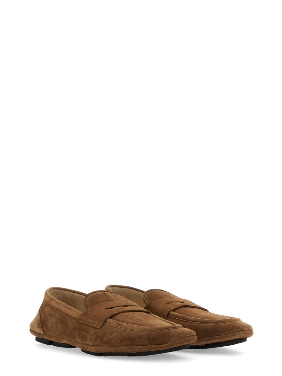 Dolce & Gabbana Men Leather Drivers DOLCE & GABBANA