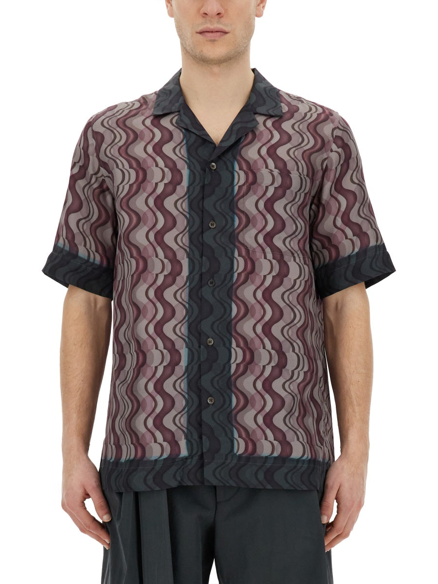 Dries Van Noten Men Printed Shirt DRIES VAN NOTEN