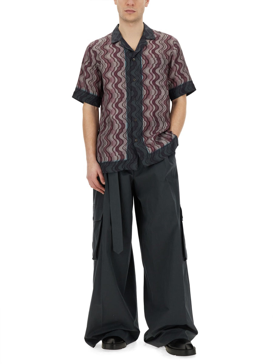 Dries Van Noten Men Printed Shirt DRIES VAN NOTEN