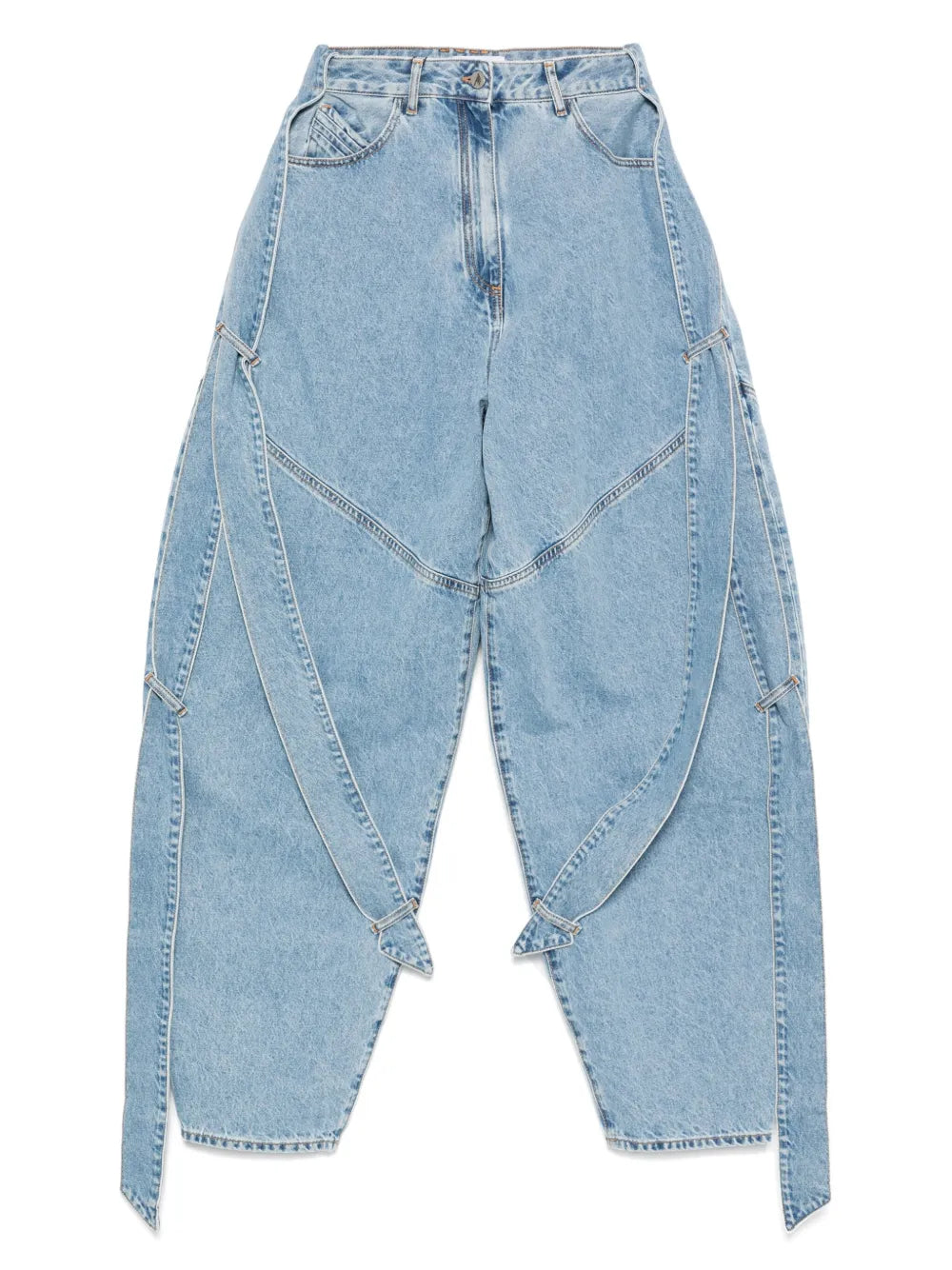 The Attico Women Drawstring Jeans THE ATTICO