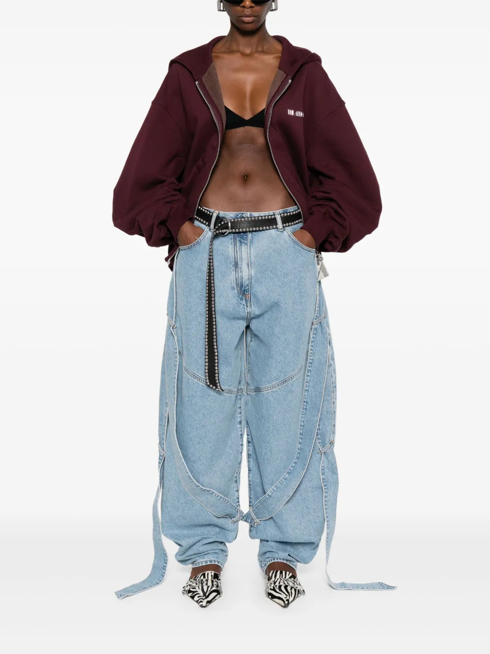 The Attico Women Drawstring Jeans THE ATTICO