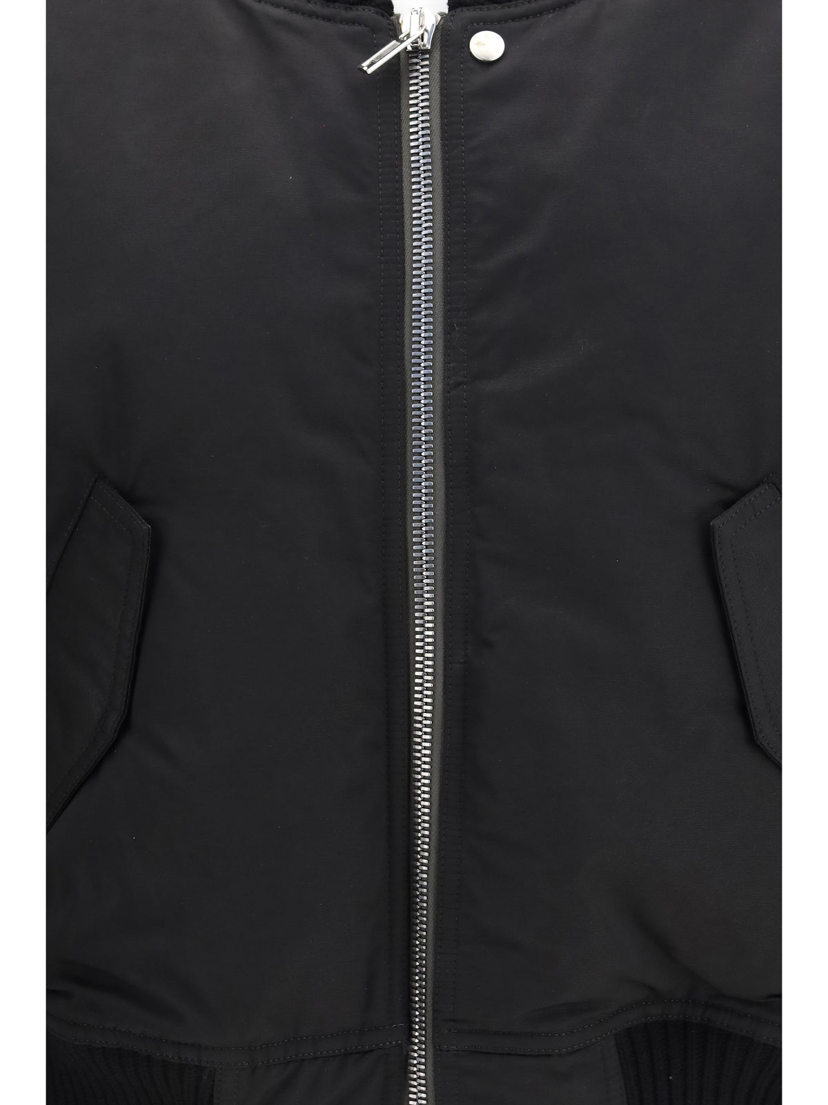 Rick Owens Men Bomber Jacket With Gathered Sleeves RICK OWENS