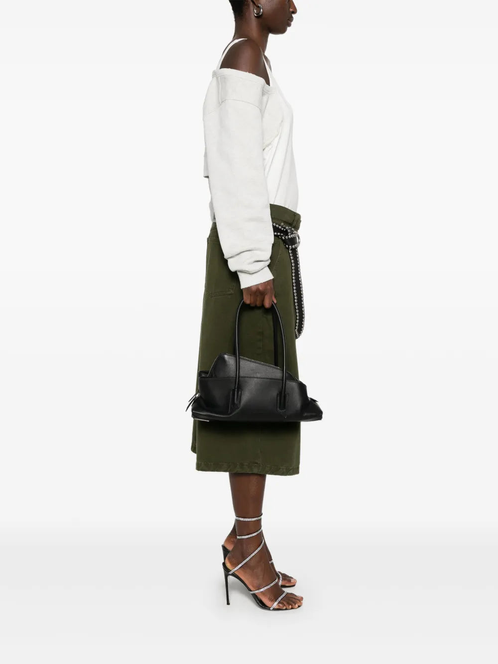 The Attico Women La Passeggiata Small Tote Bag