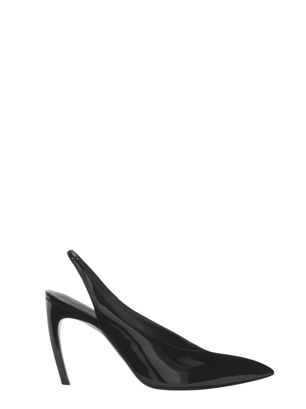 The Attico Women Black "Viper" Slingback THE ATTICO