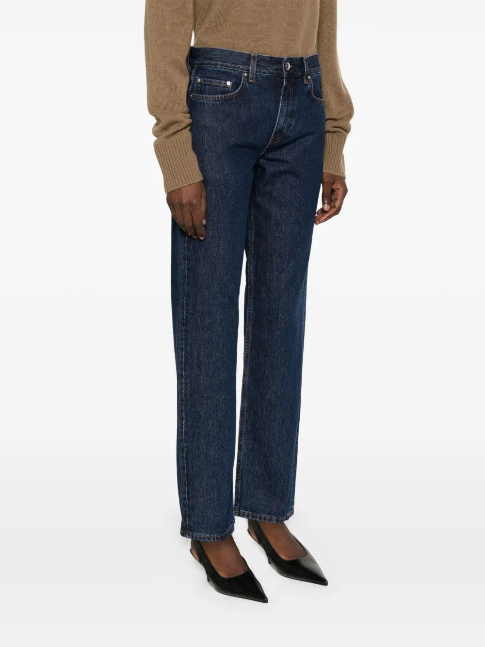 Toteme Women Jeans With Logo Application TOTEME