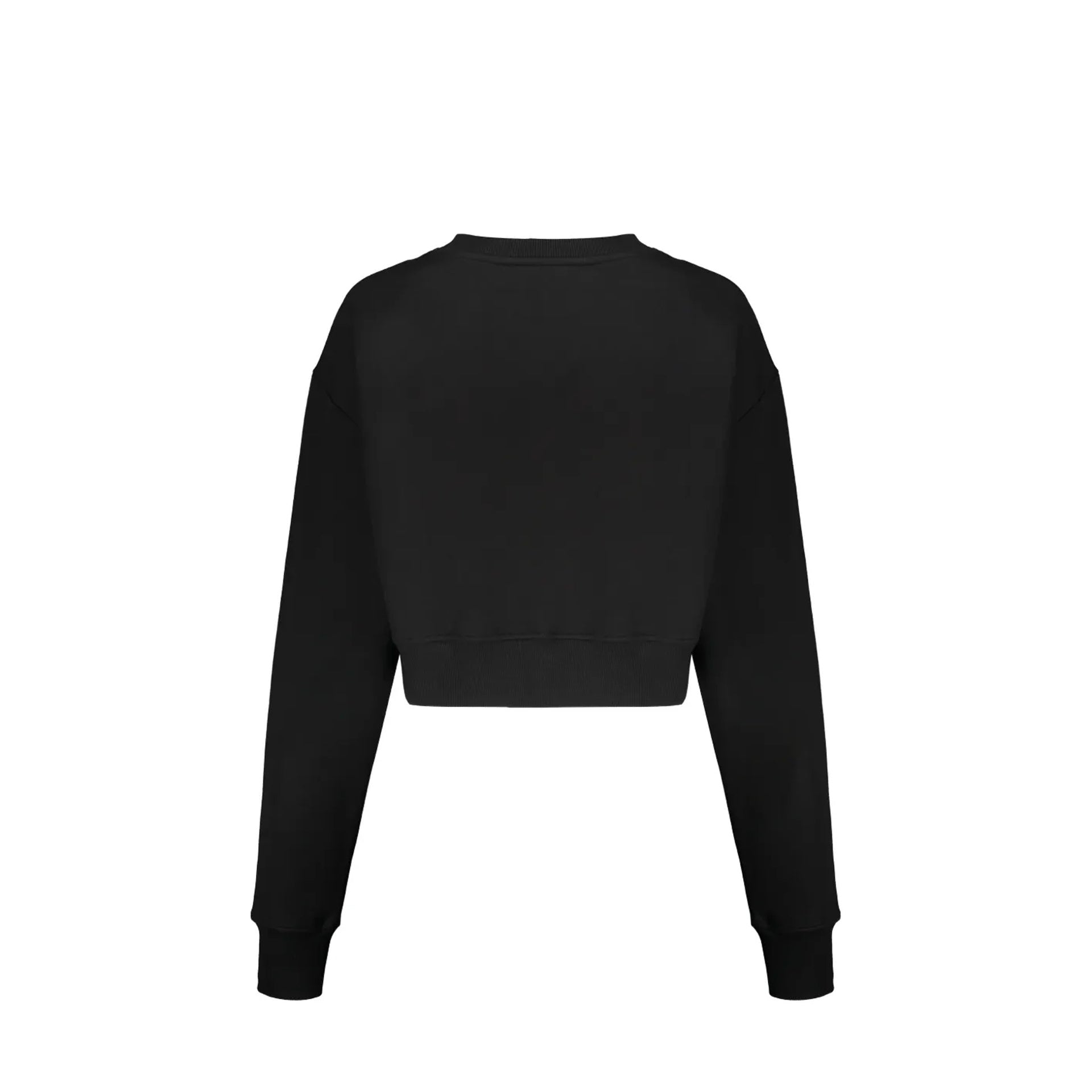 Balmain Cropped Logo Sweatshirt Women BALMAIN