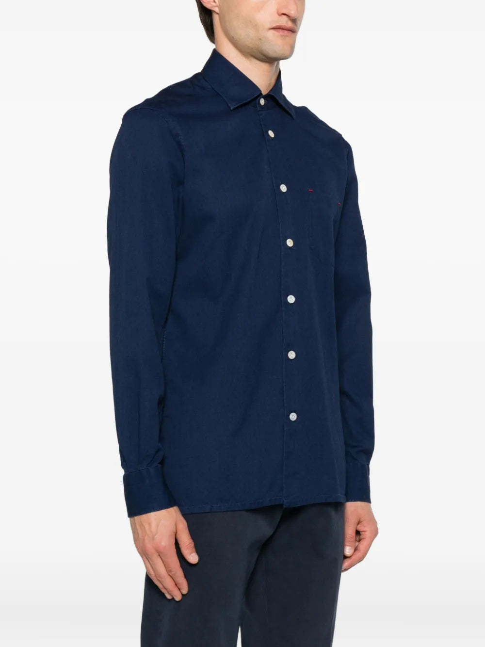 Kiton Men Long Sleeve Button Down Shirt KITON