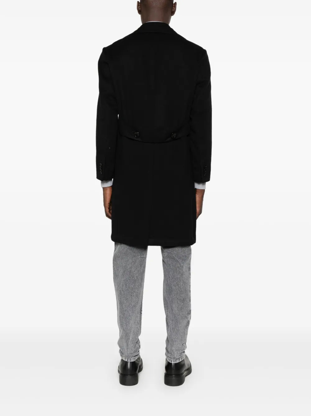 Kiton Men Double-Breasted Coat