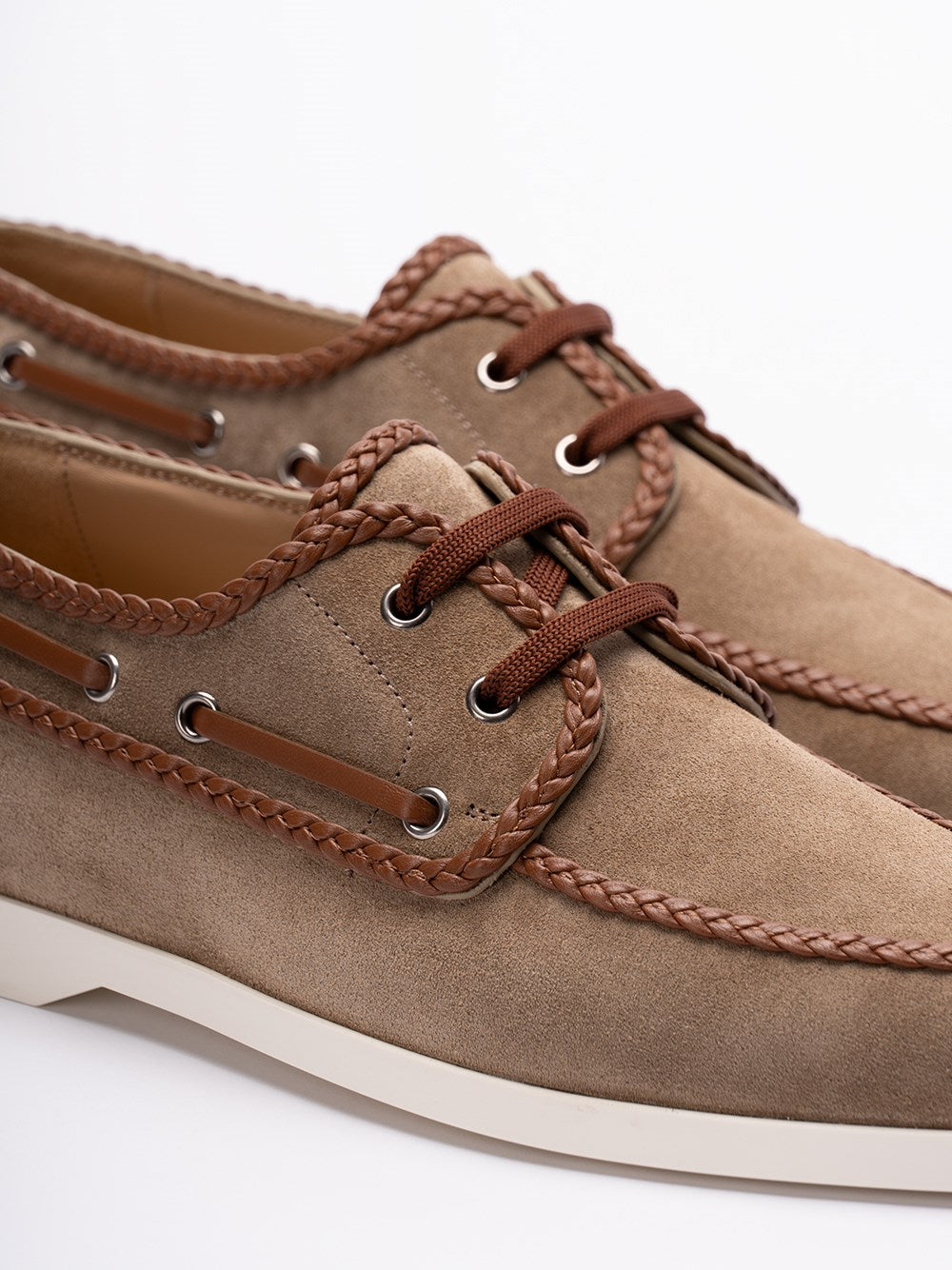 Valentino Garavani Men `Boat Shoe` Lace-Up Shoes VALENTINO GARAVANI
