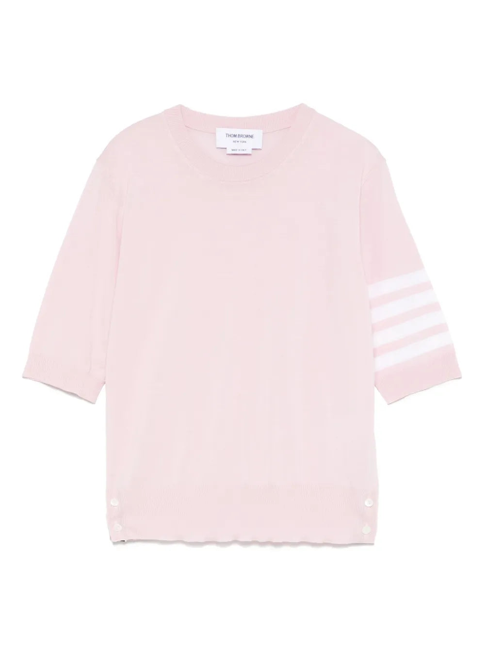 Thom Browne Women Tank Top With Striped Detail THOM BROWNE