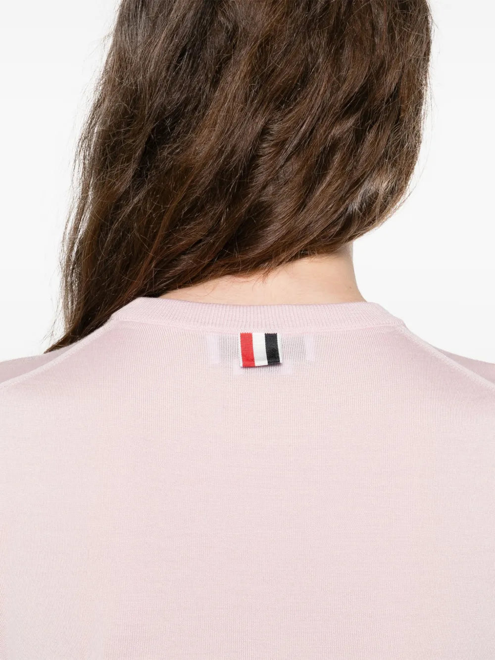Thom Browne Women Tank Top With Striped Detail THOM BROWNE