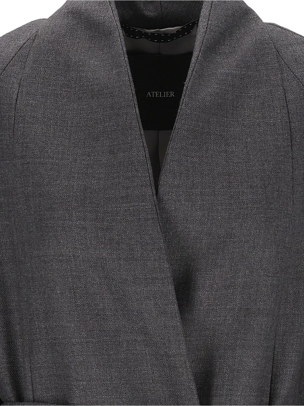 Max Mara Women Worsted Wool Kimono Coat MAX MARA