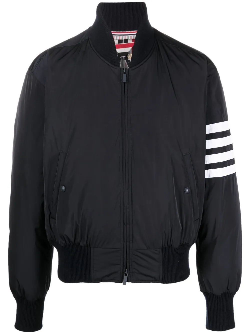 Thom Browne Men Bomber Jacket With 4-Stripe Detail THOM BROWNE