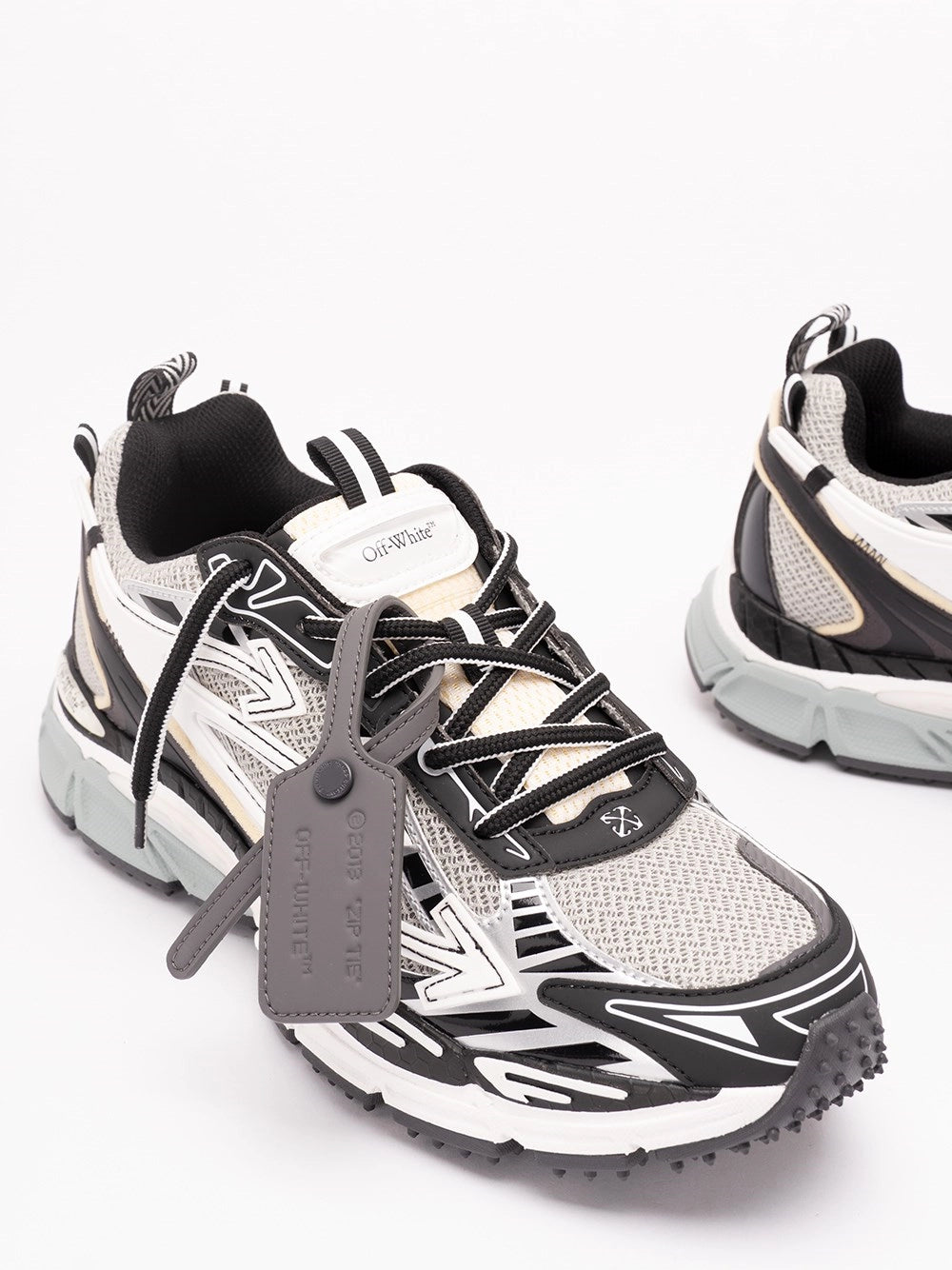 Off White Men `Ow Be Right Back` Sneakers OFF-WHITE