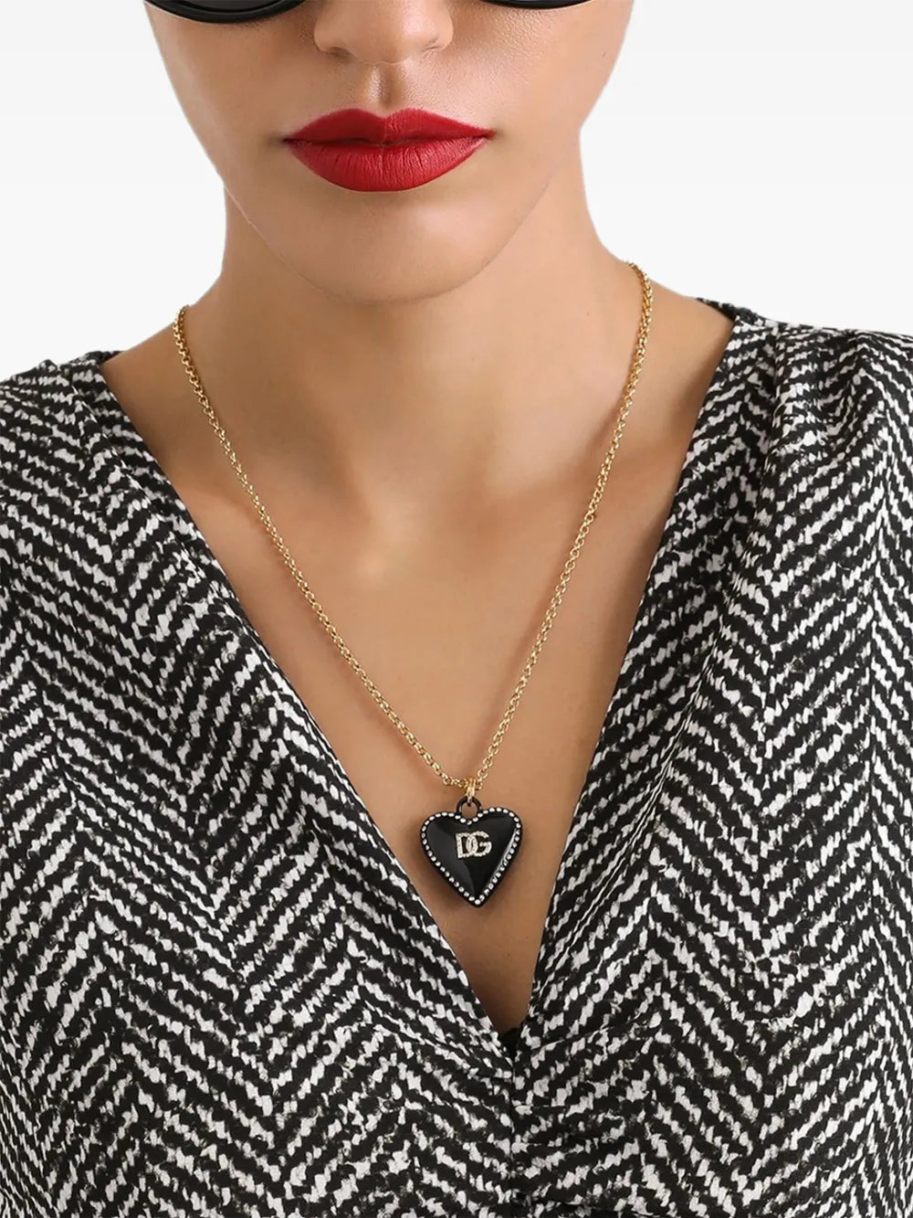 Dolce & Gabbana Women Heart Pendant Necklace DOLCE & GABBANA