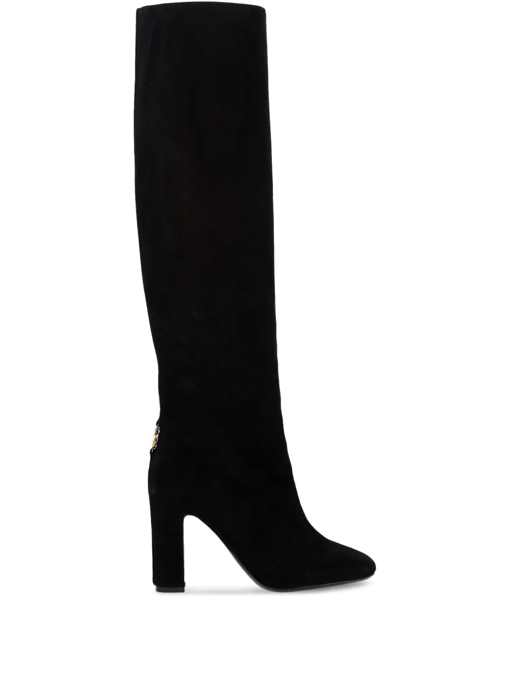 Dolce & Gabbana Women Chain-Link Boots With Block Heel DOLCE & GABBANA