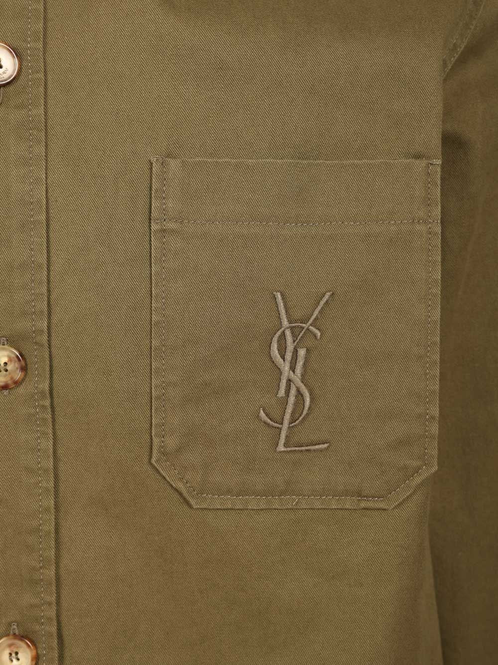 Saint Laurent Men Cassandre Overshirt SAINT LAURENT