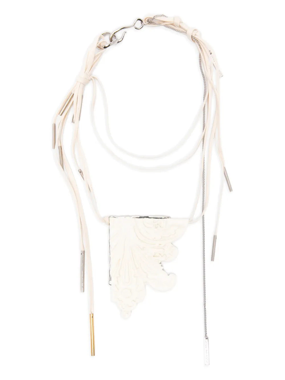 Dries Van Noten Women Carved Pendant Necklace DRIES VAN NOTEN