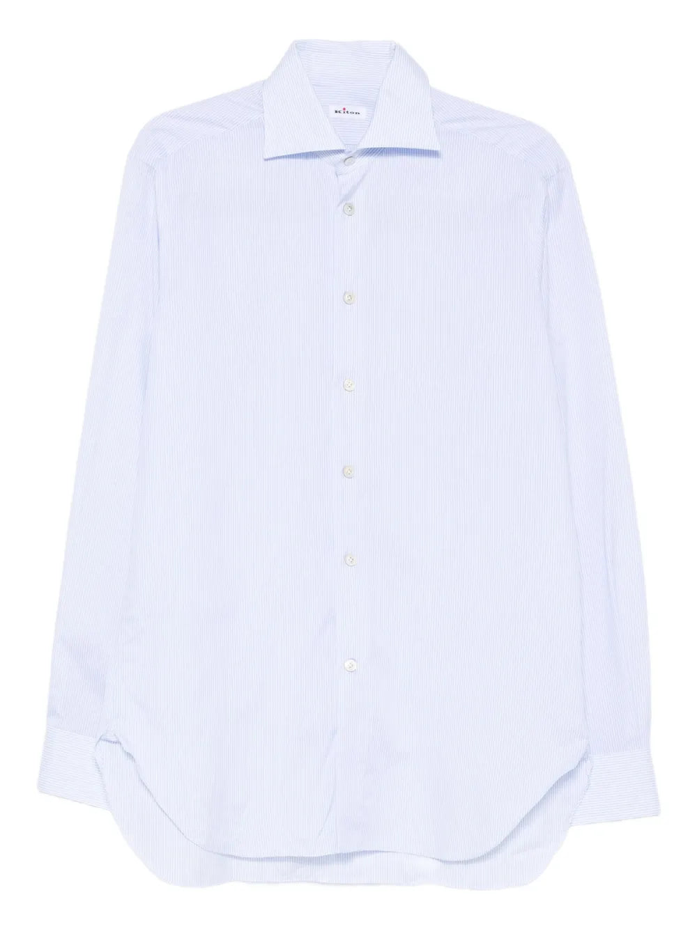 Kiton Men Striped Cotton Shirt KITON