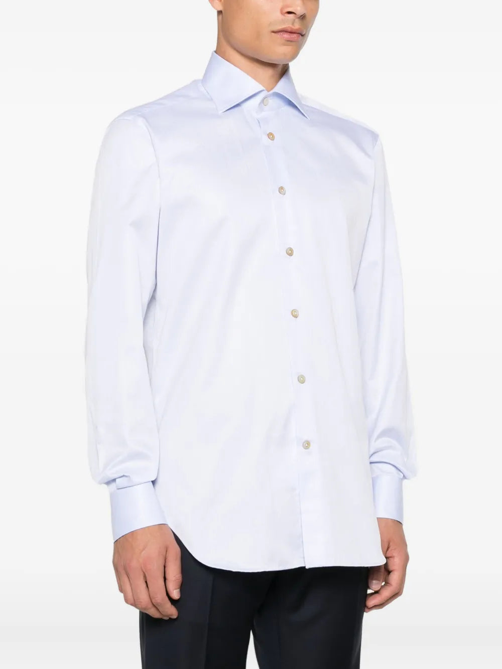 Kiton Men Cotton Shirt KITON